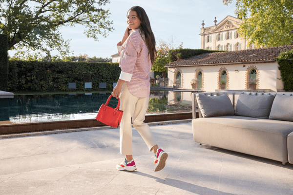 Craftsman working on a Mephisto shoe